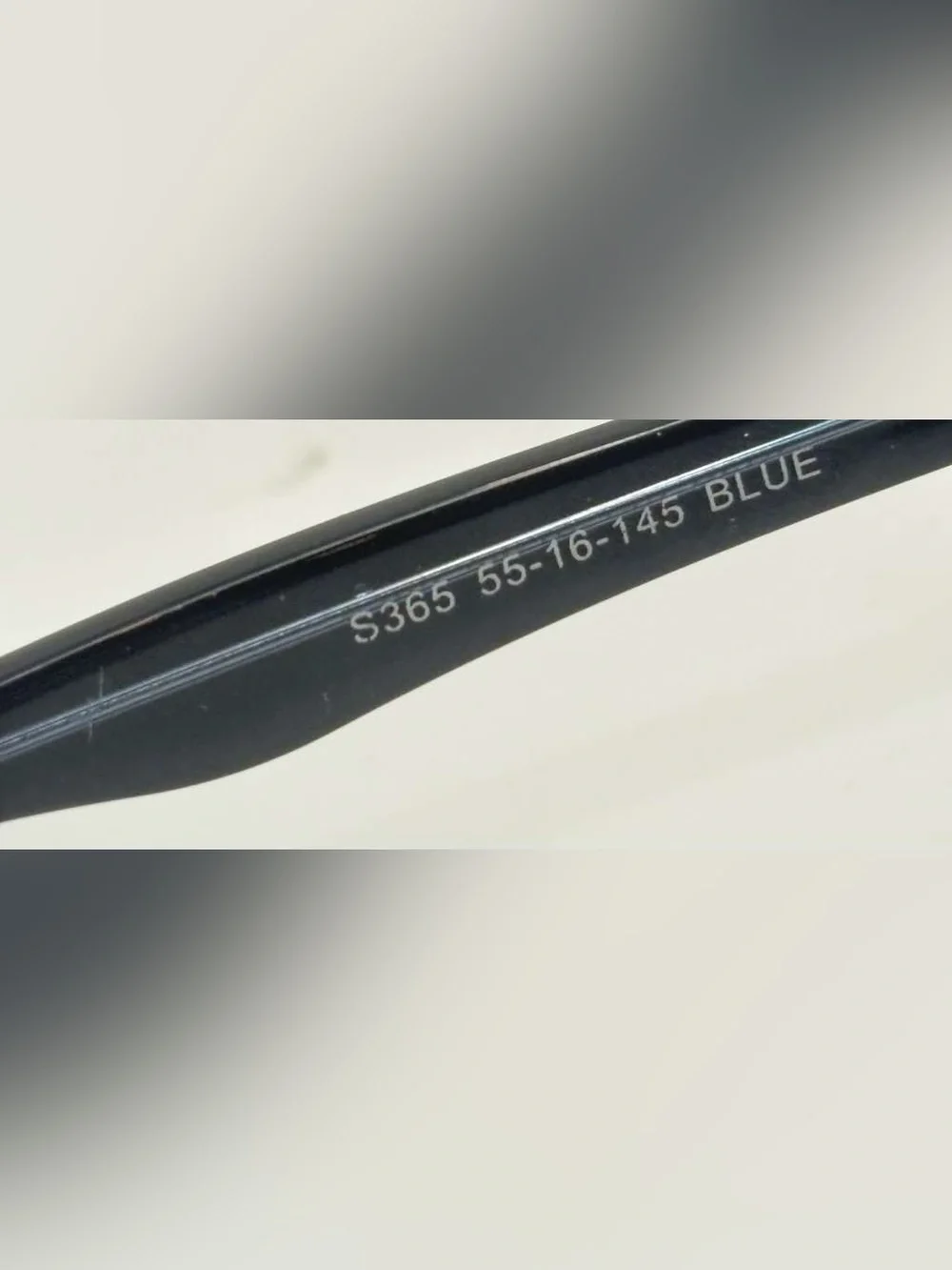Santa Ana S825 Black Blue Oval Sunglasses Frames Only